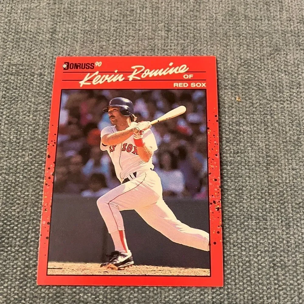 1990 Donruss Boston Red Sox Baseball Card Trading Card
